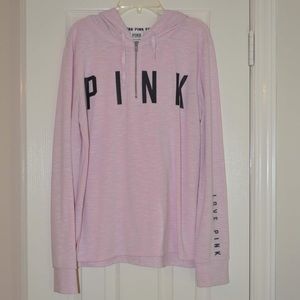 abi’s closet 🌸 PINK half zip